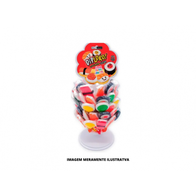 PIRULITO - DIPLOKO - 15g LOLLIPOP SUSHI - DP60